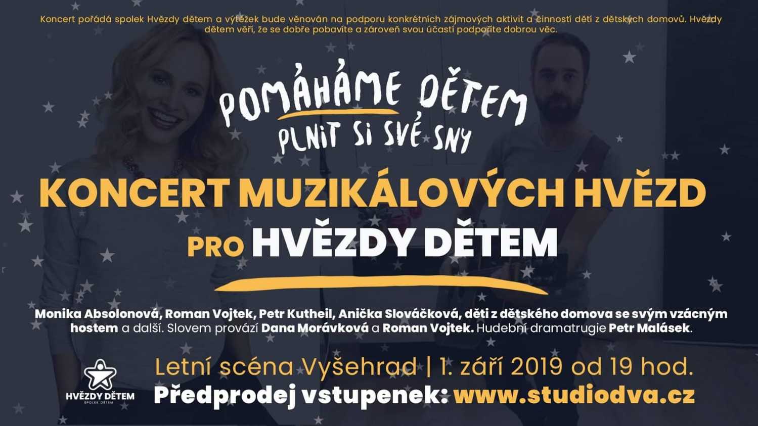 Komponovaný koncert na Letní scéně Vyšehrad